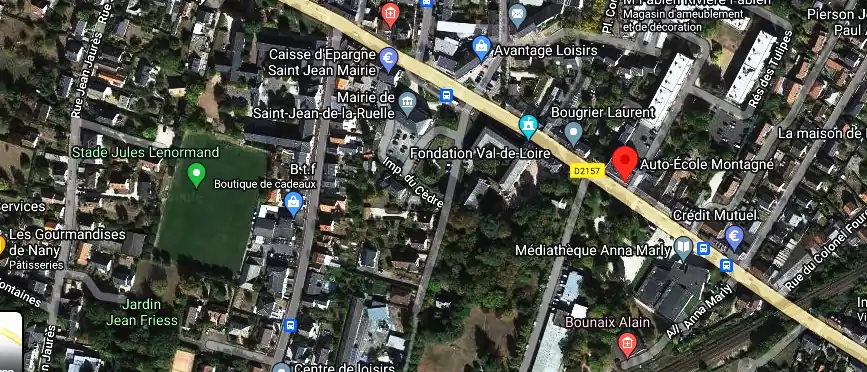 Permis auto Ecole à Saint-Jean-de-la-Ruelle