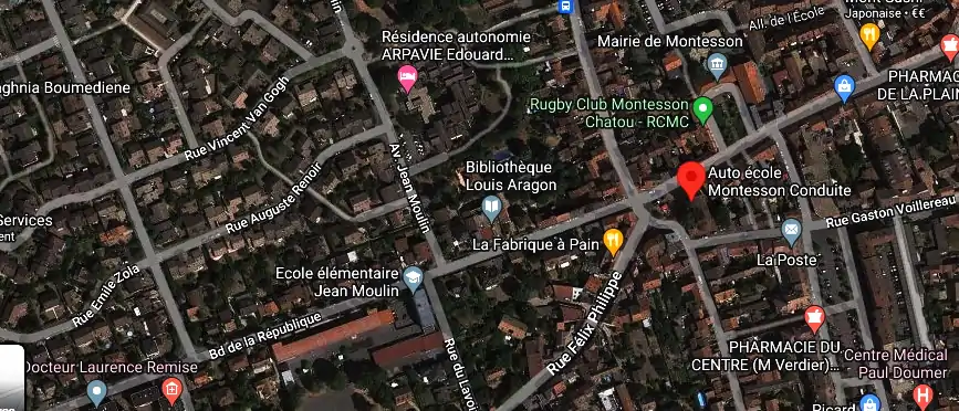 Permis auto Ecole à Montesson