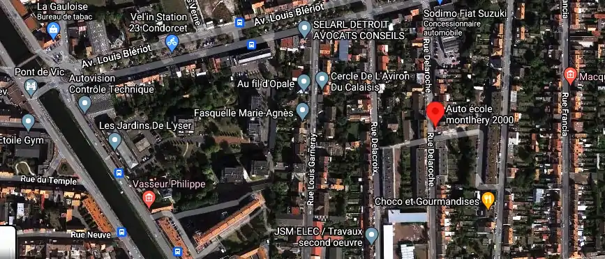 Permis auto Ecole à Calais