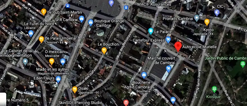 Permis auto Ecole à Cambrai