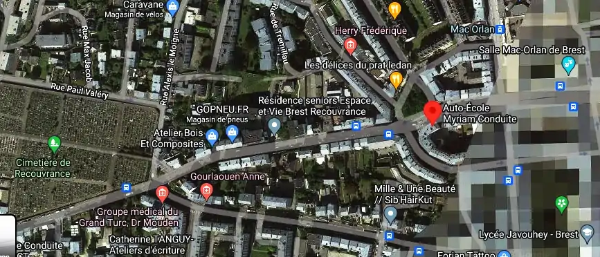 Permis auto Ecole à Brest