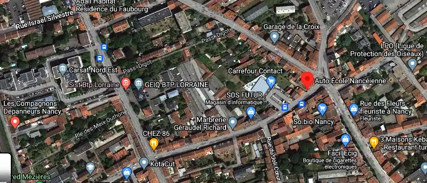 Permis auto Ecole à Nancy