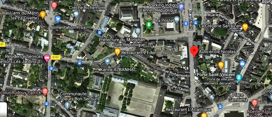 Permis auto Ecole à Vannes