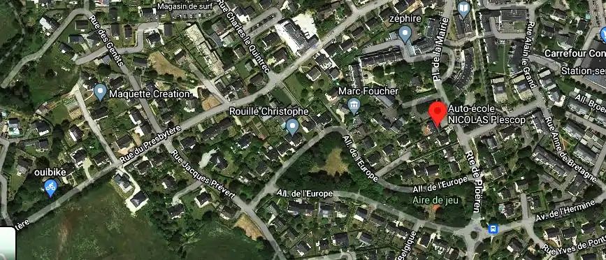 Permis auto Ecole à Plescop