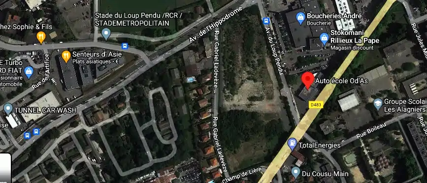 Permis auto Ecole à Rillieux-la-Pape