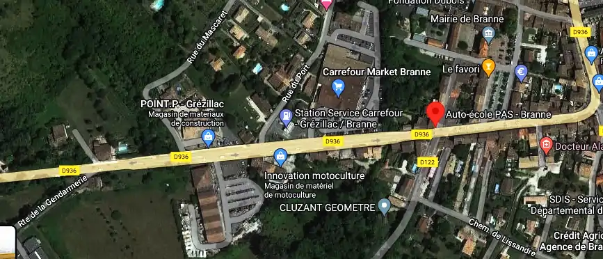 Permis auto Ecole à Branne