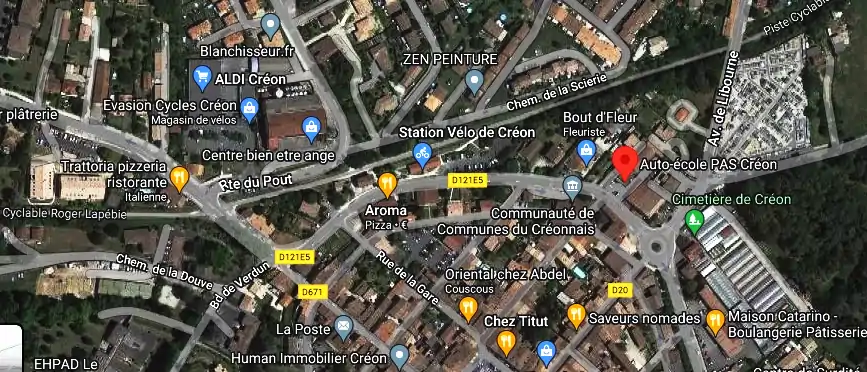 Permis auto Ecole à Créon