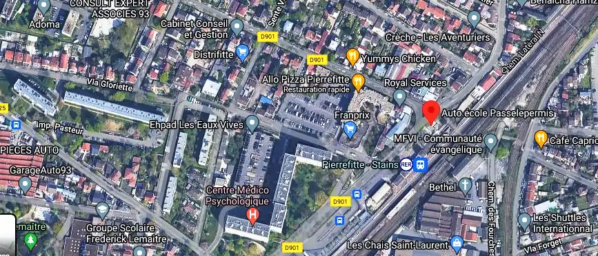 Permis auto Ecole à Pierrefitte-sur-Seine