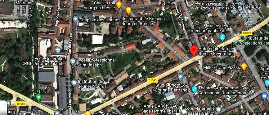 Permis auto Ecole à Bourg-en-Bresse