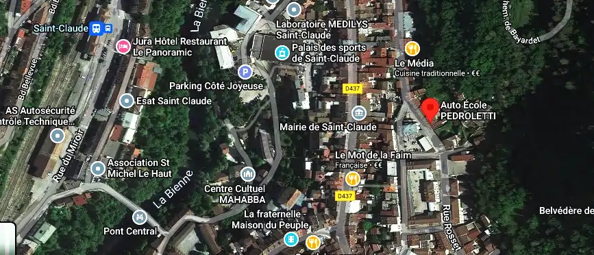 Permis auto Ecole à Saint-Claude