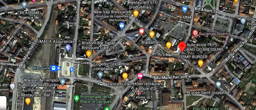 Permis auto Ecole à Bressuire