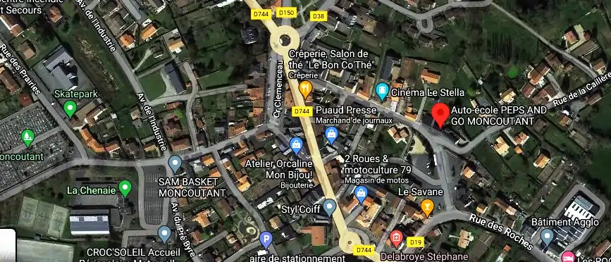 Permis auto Ecole à Moncoutant-sur-Sèvre