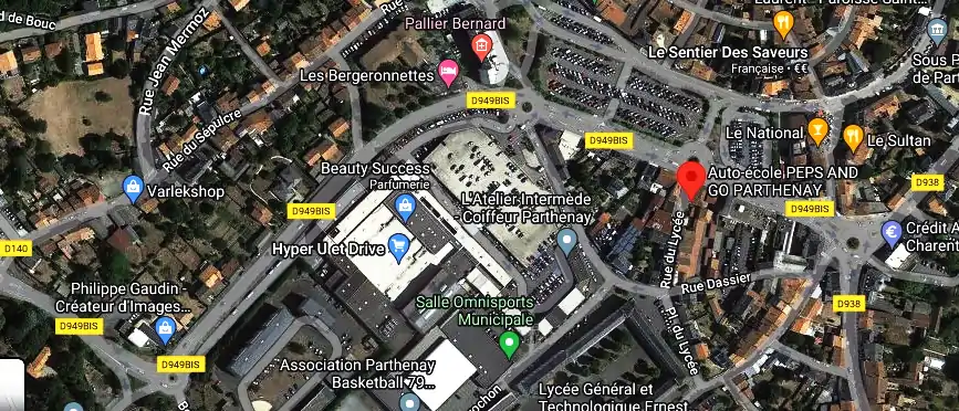 Permis auto Ecole à Parthenay