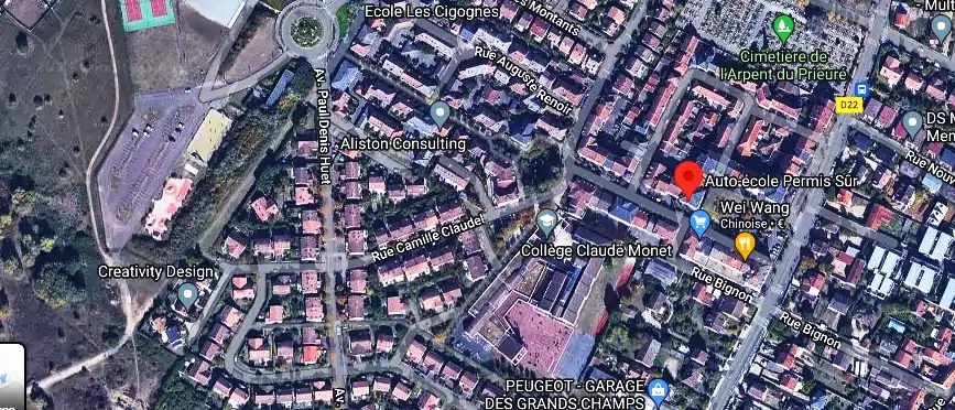 Permis auto Ecole à Carrières-sous-Poissy