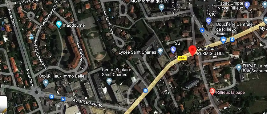 Permis auto Ecole à Rillieux-la-Pape