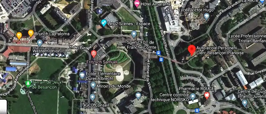 Permis auto Ecole à Besançon