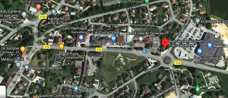 Permis auto Ecole à Devecey