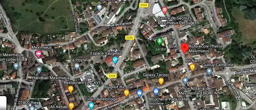 Permis auto Ecole à Meximieux