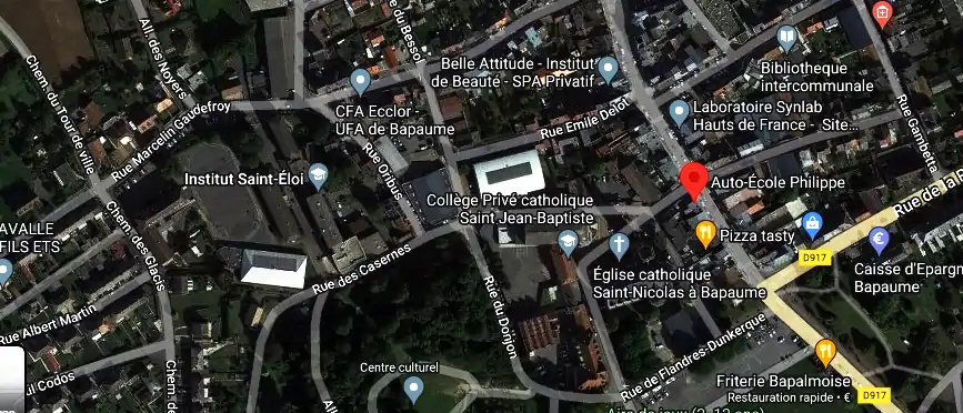 Permis auto Ecole à Bapaume