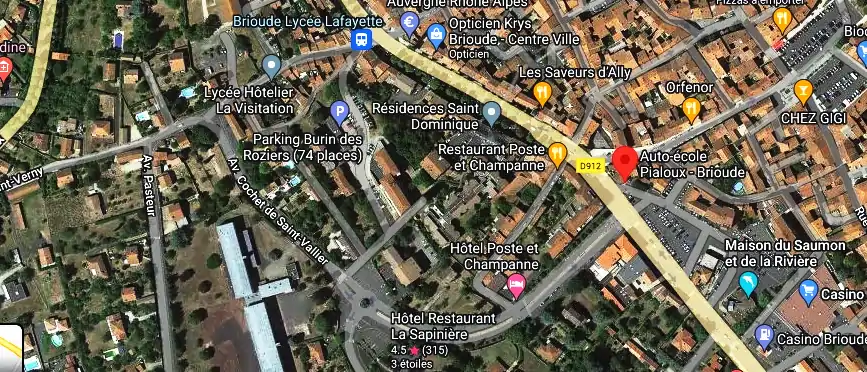 Permis auto Ecole à Brioude