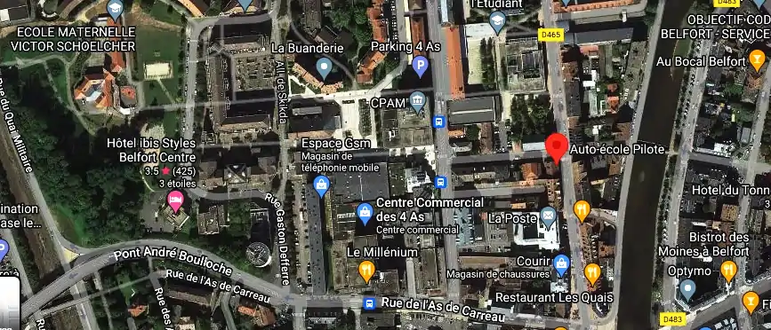 Permis auto Ecole à Belfort