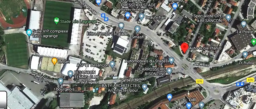 Permis auto Ecole à Besançon