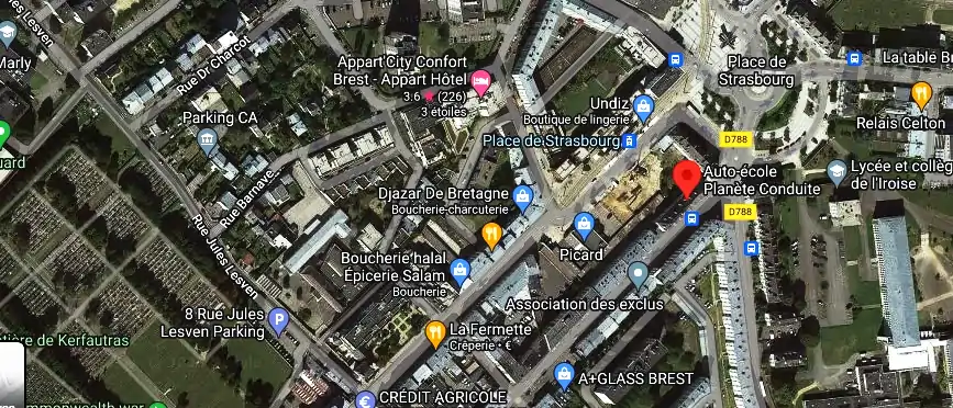 Permis auto Ecole à Brest