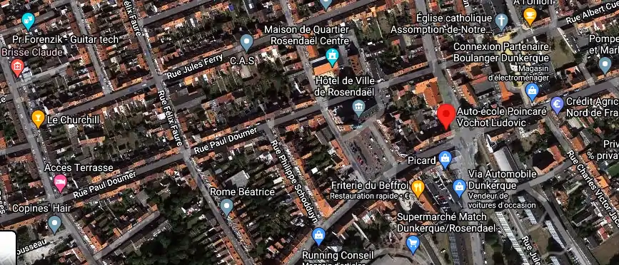 Permis auto Ecole à Dunkerque