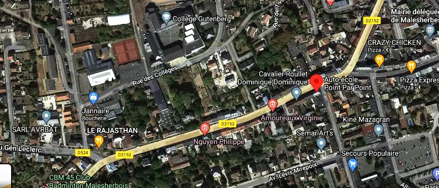 Permis auto Ecole à Le Malesherbois