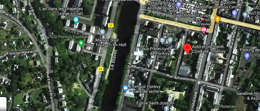 Permis auto Ecole à Pontivy