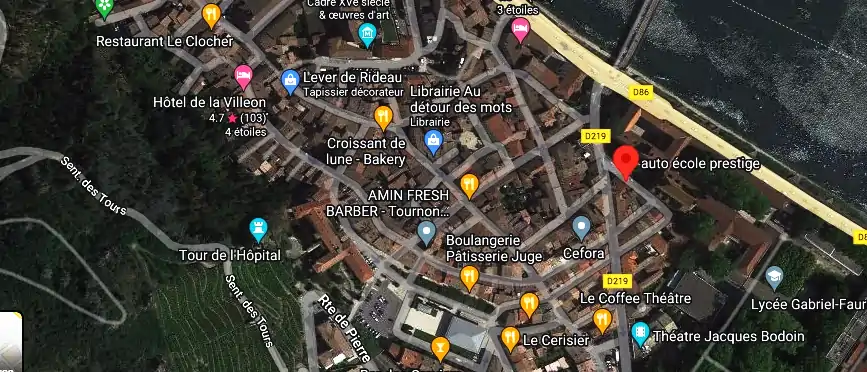 Permis auto Ecole à Tournon-sur-Rhône