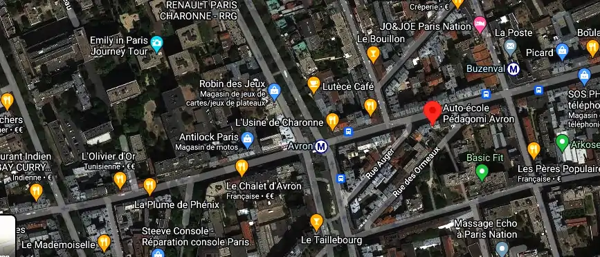 Permis auto Ecole à Paris