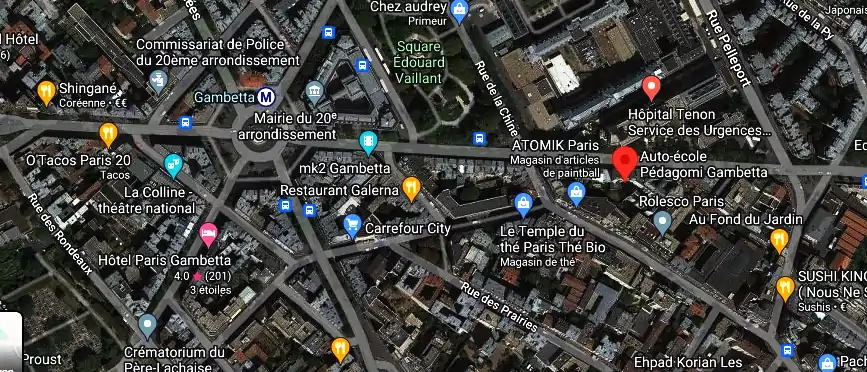 Permis auto Ecole à Paris