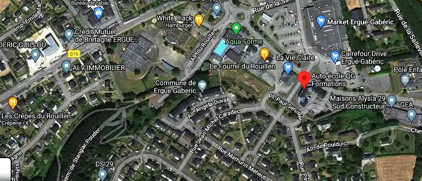 Permis auto Ecole à Ergué-Gabéric