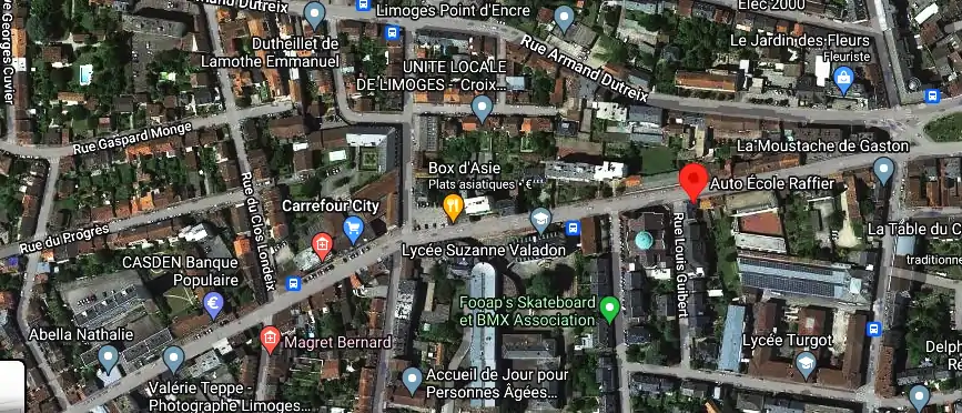 Permis auto Ecole à Limoges