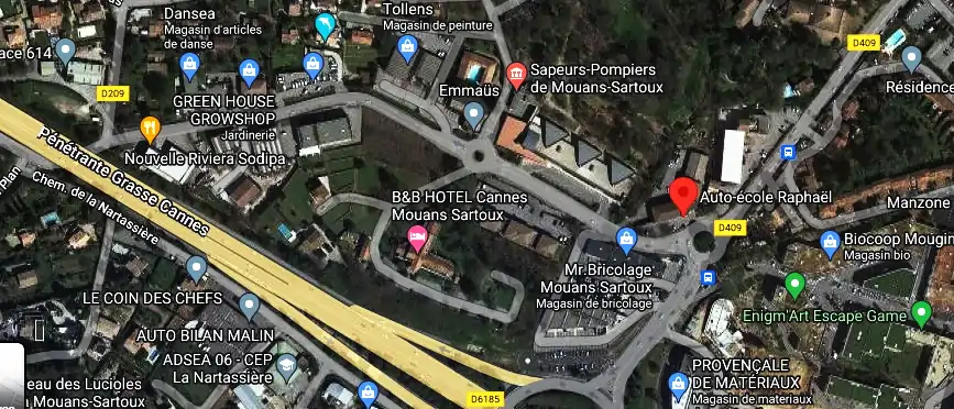 Permis auto Ecole à Mouans-Sartoux