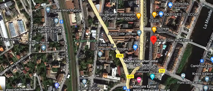 Permis auto Ecole à Épinal