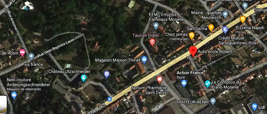 Permis auto Ecole à Sarreguemines