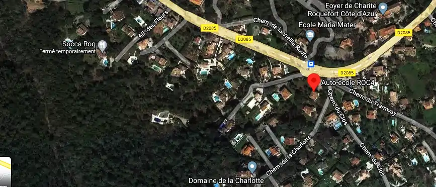 Permis auto Ecole à Roquefort-les-Pins