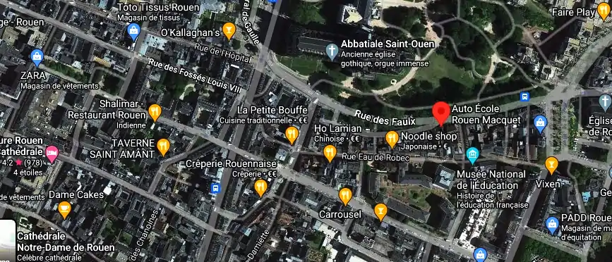 Permis auto Ecole à Rouen