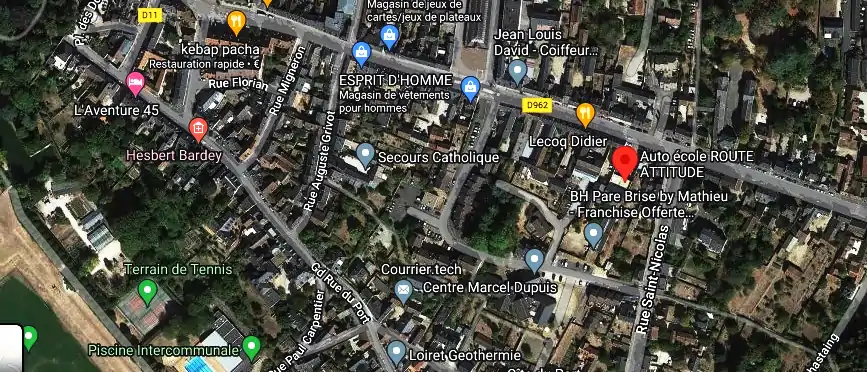 Permis auto Ecole à Châteauneuf-sur-Loire