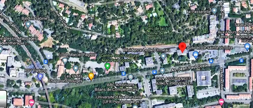 Auto école sainte victoire à Aix-en-Provence
