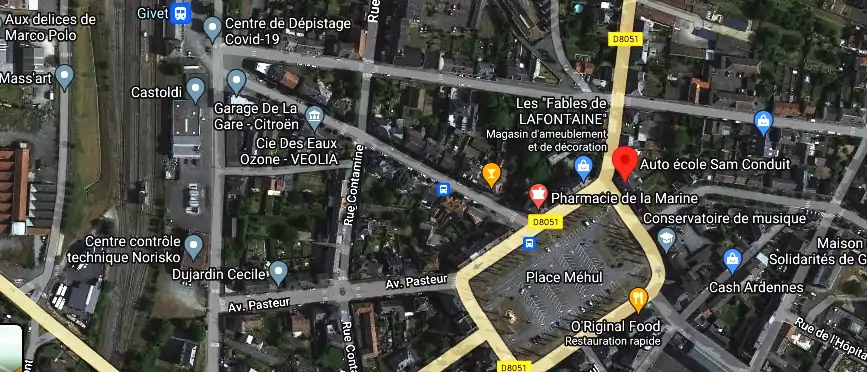 Permis auto Ecole à Givet