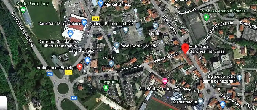 Permis auto Ecole à Unieux