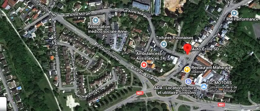 Permis auto Ecole à Soissons