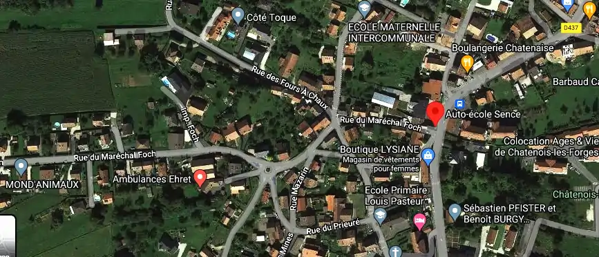 Permis auto Ecole à Châtenois-les-Forges