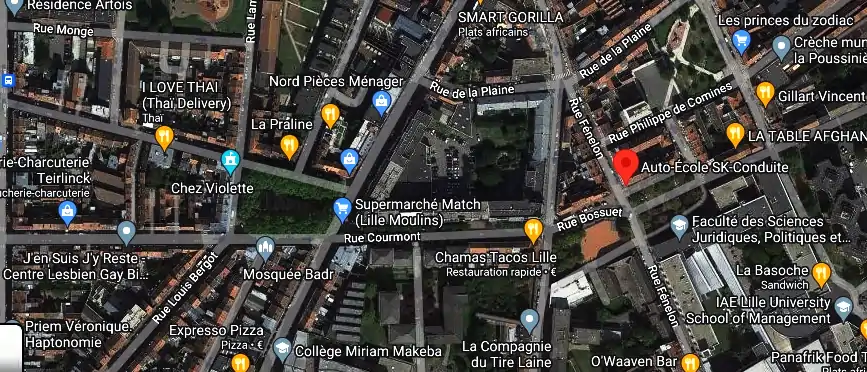 Permis auto Ecole à Lille