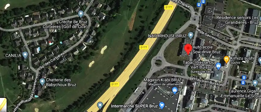 Permis auto Ecole à Bruz