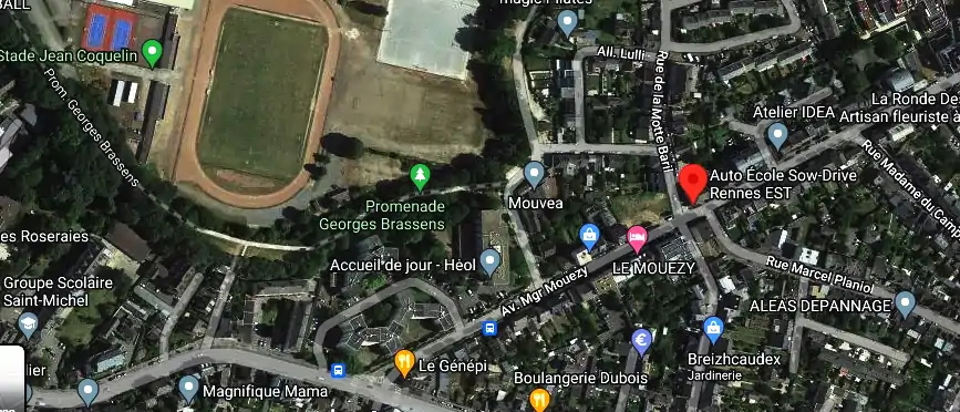 Permis auto Ecole à Rennes