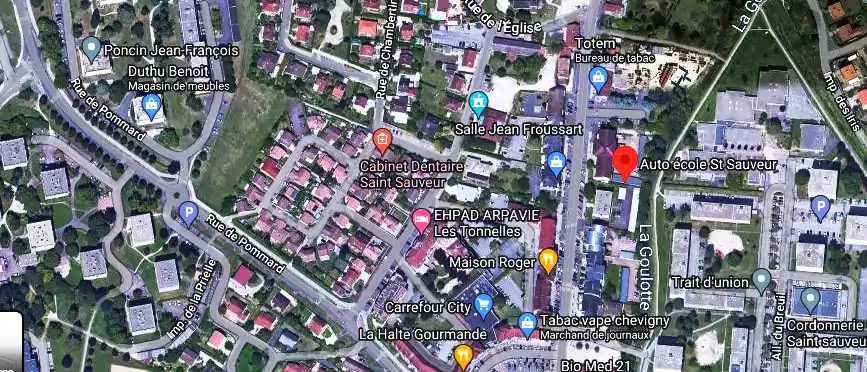 Permis auto Ecole à Chevigny-Saint-Sauveur